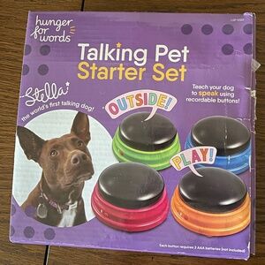 Hunger For Words Talking Pet Starter Set